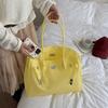 Корейская сумка на плечо подмышечная сумка нишевая ручная сумка нишевая мода замок платиновая сумка универсальная для поездок на работу гелевая сумка