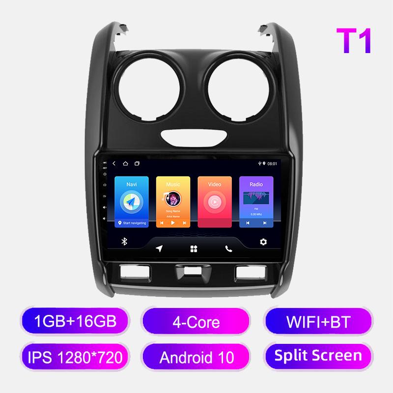 Android Car Radio For Renault Duster 2015-2020 Multimedia Player Head Unit Stereo GPS Navigation BT WIFI 1+16GB