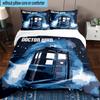 3PCS telephone booth 3pcs Bedding,Including 3PCS Duvet Cover And 2pcs Pillowcases Perfect for Christmas,Ideal for Bedroom, Dormitory