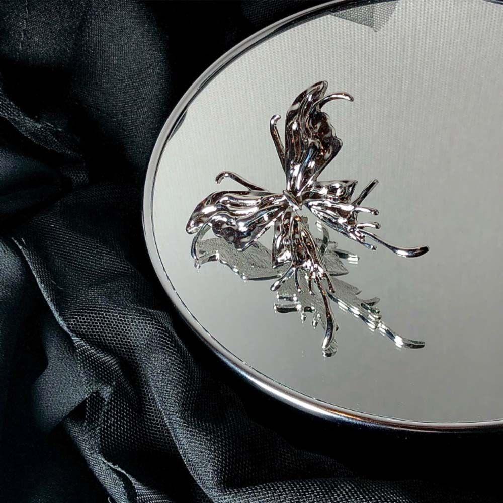 Девушки Преувеличение Личность Металлические Кольца Большая Бабочка Корейские Кольца на Палец Женские Кольца с Открытием