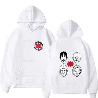 Горячая Распродажа Red Hot Chili Hoodie Peppers Женская Мужская Флисовая Толстовка С Длинным Рукавом Винтажная Рок-Группа Уличная Одежда Хип-Хоп Одежда