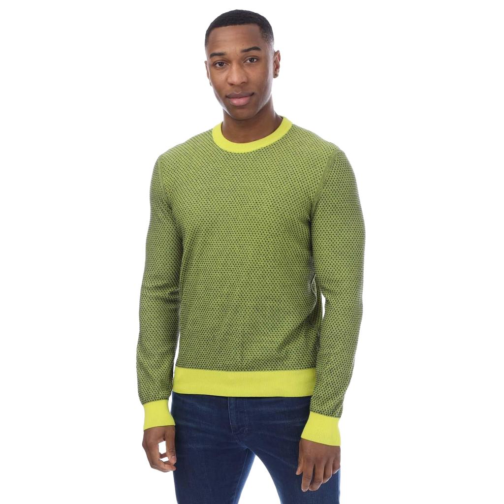 Boss Mens Kapoko Knitted Cotton Sweatshirt