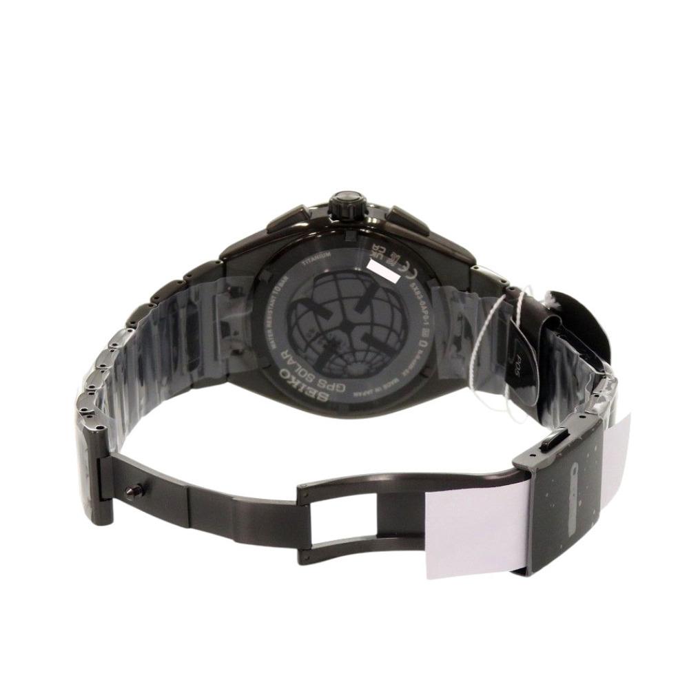 Б/У ОРИГИНАЛЬНЫЕ SEIKO SBXC179 5X83-0AP0-1 Astron Черный титан GPS Солнечные наручные часы