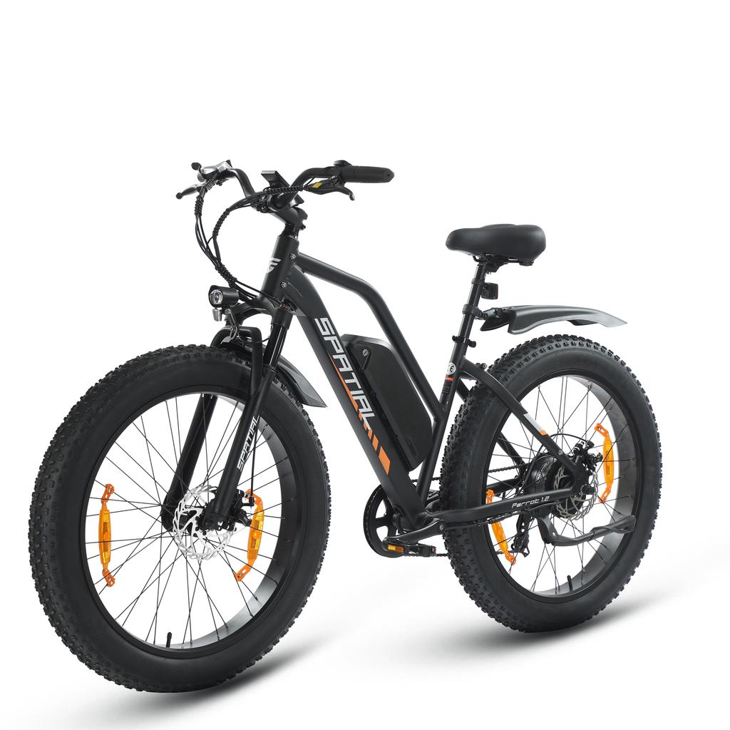 SPATIAL Parrot Женский внедорожный электровелосипед 250 Вт мотор 48 В 13 Ач батарея для катания на открытом воздухе электровелосипед 26-дюймовые вседорожные шины электрический велосипед