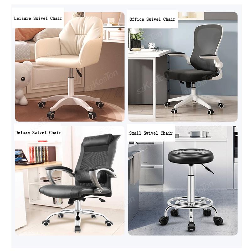 1 Pcs 1inch Universal Mute Office Chair Wheel Caster Heavy Duty Swivel Castor Replace Furniture Wheels Roller Rubber Brake DIY