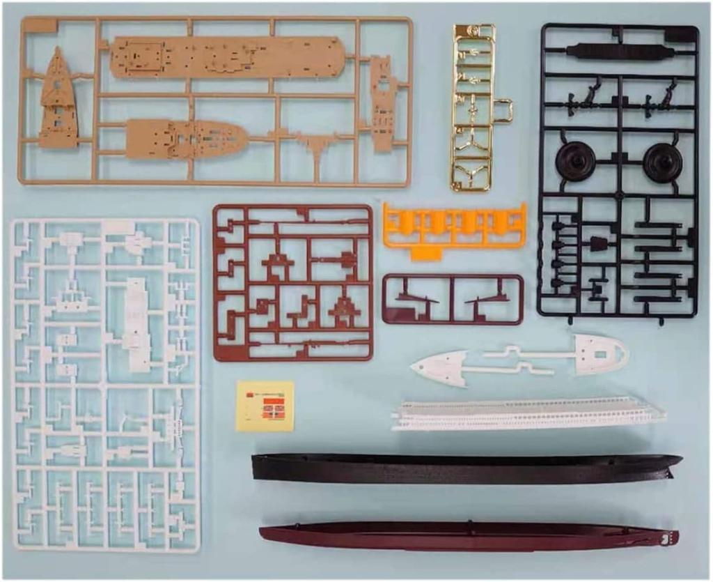 Doyusha 1/1000 Удивительно! Простая пластиковая модель R.M.S.. Титаник Предварительно окрашенная пластиковая модель