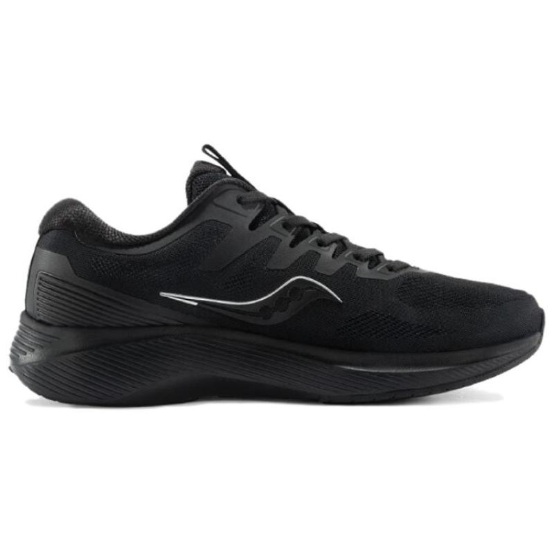 SAUCONY Lancer Rider 2 Амортизирующие Износостойкие Дышащие Низкие Кроссовки Унисекс Черные Saucony S28190-5