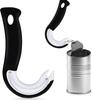 Easy Grip Hook Can Opener - Durable ABS, Great for Home and RV Kitchens, Ideal Christmas Gift.