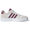Adidas Neo D-Pad Leather Comfortable Lightweight Non-Slip Wear-Resistant Low-Top Skate Shoes Unisex Sneakers White Brown JR8324