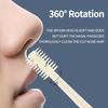 3Pcs Nose Hair Trimmer for Men Women Dual-Purpose Manual Nose Ear Hair Cutter 360-degrees Rotating Travel Grooming Tool