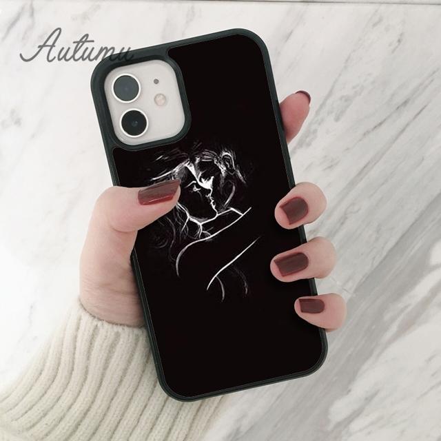Минималистичный чехол для телефона с парой рук для iPhone 11 12 13 14 Pro Max mini X XR XS SE 2020 6S 7 8 Plus Samsung S21 S22