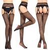 Women Lace Sheer Sexy Black Fishnets Pantyhose Thighs Plus Size Knee Thigh High Stockings Lingerie Panty Socks 5XXXXL