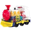 Electric Gear Train Colorful Music Lights Universal Walking Electric Train Children's Toys