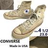 All STAR High Cut Sneakers 4.5 23 Ivory Beige USA(USED)
