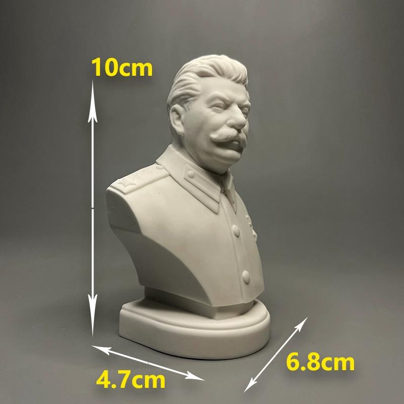 Stalin-Soviet Model Gypsum Figure Sculpture, Great Sculpture, Office, Study, Wine Cabinet, Art Decoration