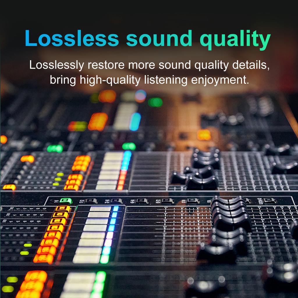 USB BT Transmitter 5.0 Audio Adapter for Video Conferencing and Calls, Plug and Play, Compatible