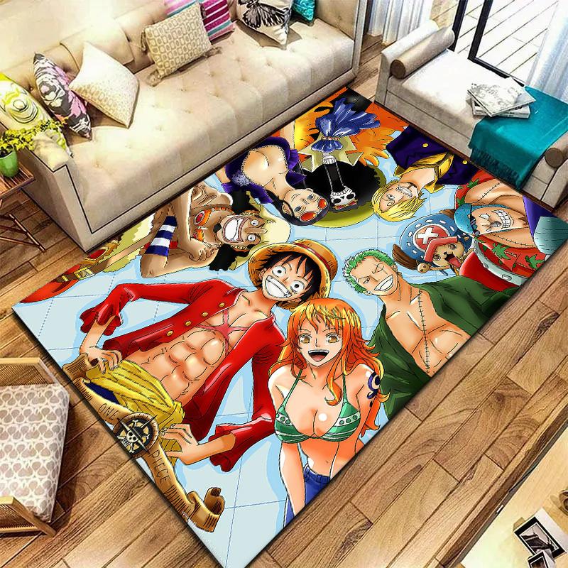 Anime One Piece Carpet Rug For Living Room Bedroom Home Sofa Decoration,kids Play Nonslip Floor Mat