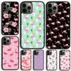 Чехол для телефона Фламинго для iPhone 17 Air 15 16e 14 13 Pro Max Coque 12 11 Pro Max PLUS