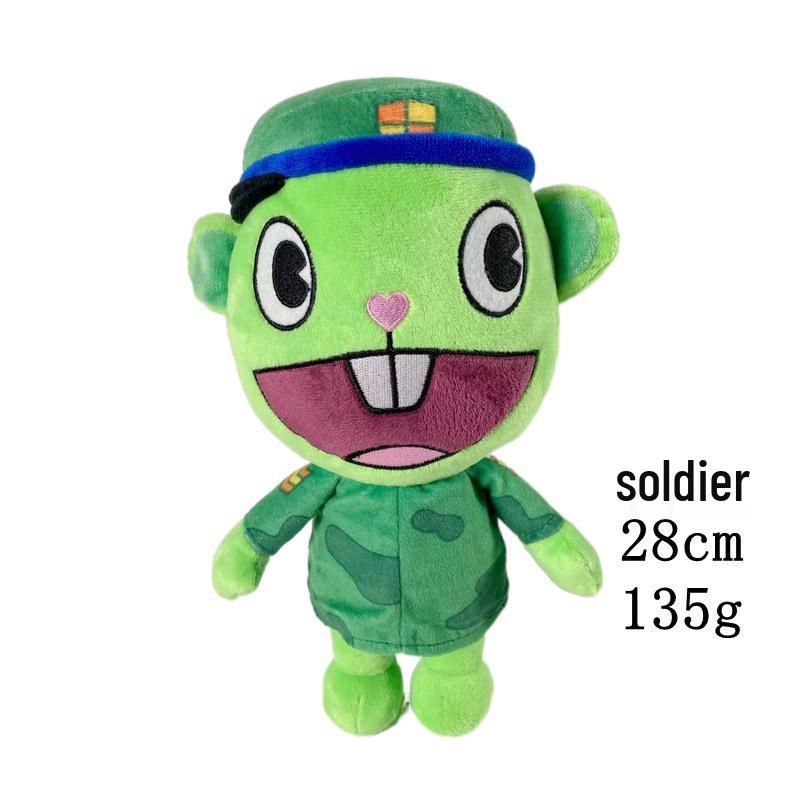 Плюшевая кукла Флиппи Солдат из Happy Tree Friends