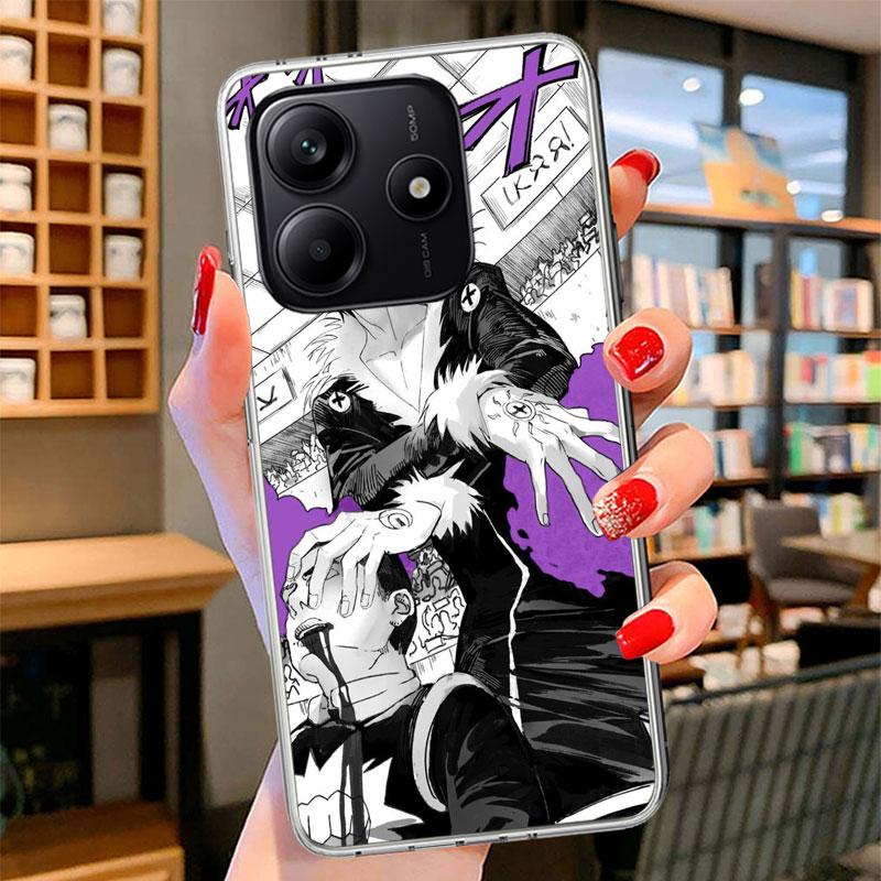 Huner X-Hunters Chrollo Shizuku Phone Case For Xiaomi Redmi Note 15 14 13 12 11 10 Pro Plus 14S 12S 11S 11T 11E 10S Soft Fundas