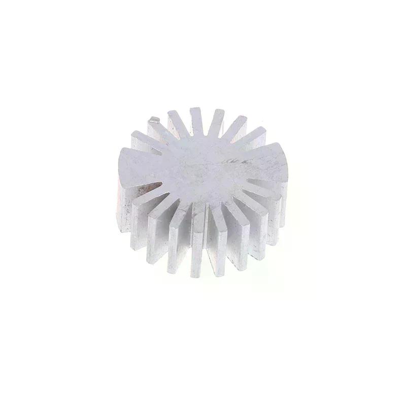 High Power LED COB Radiator Heatsink Sunflower Solid round Alloy Aluminum 25-67MM Diameter for Heat Dissipation