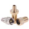 3Pcs Bike Bicycle Presta To Schrader Valve Adapters Valve Extension Pump Tools