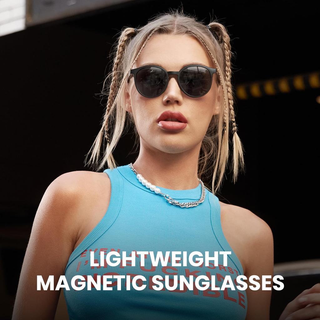 Магнитные очки и 2WAY Boston 5 сменных УФ-костюмов для стильных горных [Cyxus] Очки, Солнцезащитные очки, Очки, Оправа, Накладка, Линзы,