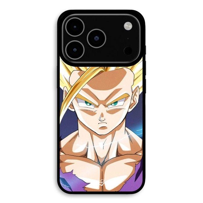 Coque Pour iPhone 18 Pro Dragon ball z sangoku Cheveux blonds Maniacase