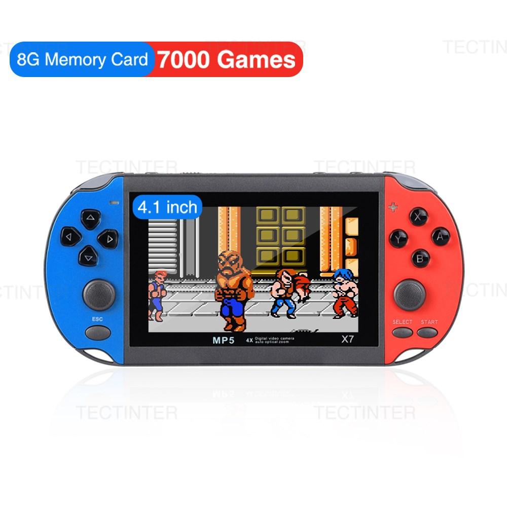 X7/x12 Plus Retro Handheld Game Player Built-in 10000 Games Classic Game Portable Console Audio Video Game Console Av Output