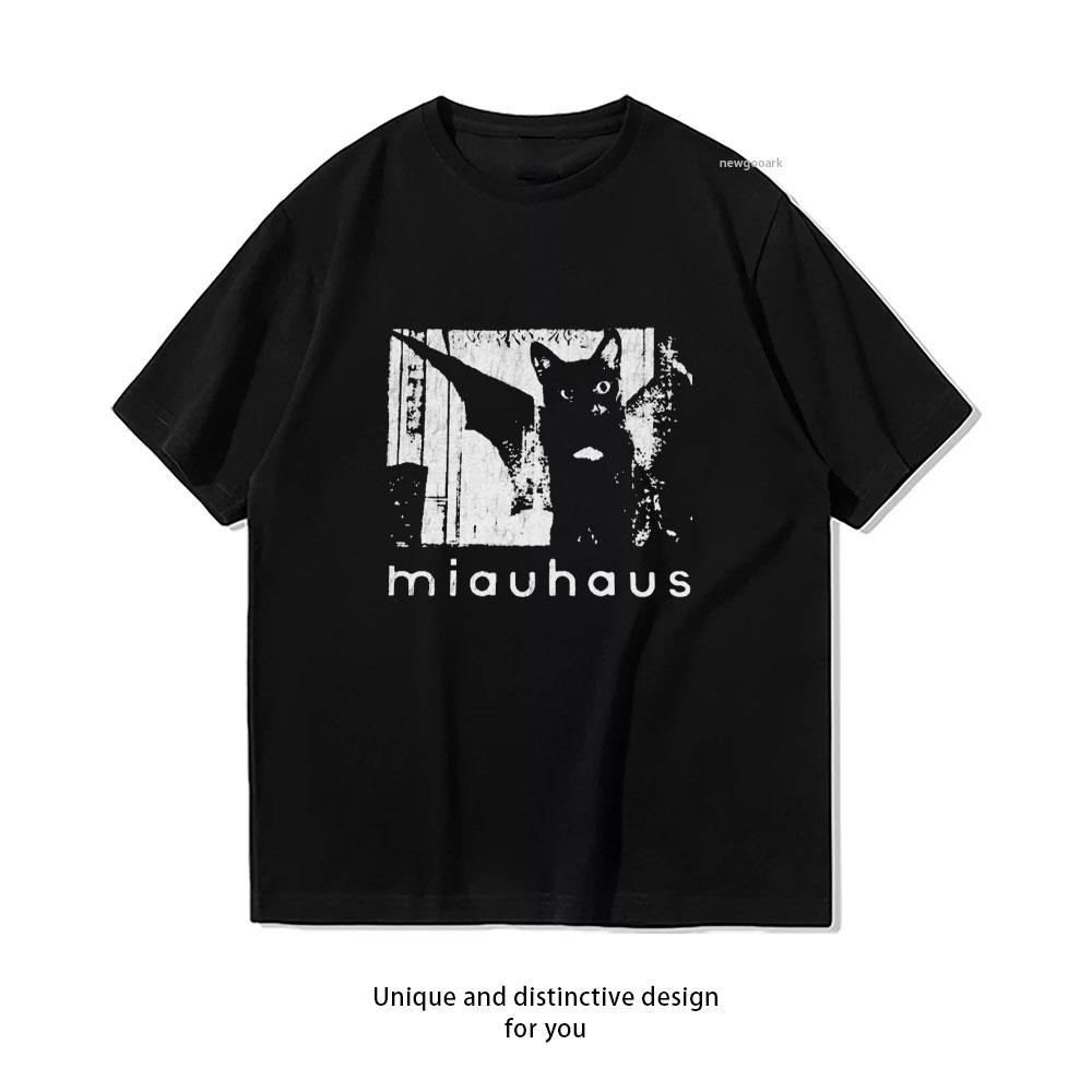 90s Vintage Goth Band Bauhaus Graphic T Shirts Man Fashion Casual High Quality Cotton T Shirts Streetwear Tops Tee Camisetas