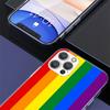 Love Is Love LGBT Rainbow Phone Case For iPhone 17 Air 16 Pro Max 16E 15 + 14 Plus 11 12 13 Mini 7 8 SE Gift Print Cover Fundas