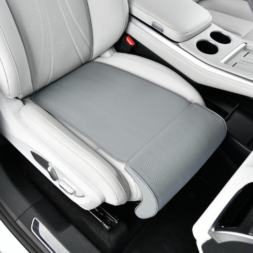 PU Leather Seat Protection Cover Breathable Auto Seat Extender Useful Leg Rest Padding  Car Seat