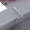 12Pcs Invisible Clear Tablecloth Clip Non-slip Heavy Duty Transparent Indoor Outdoor Wedding Party Picnic Camping Dining Table Cover Holder Fixing