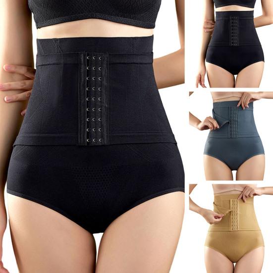 2 In 1 Hip Lift Flat Belly Women Panties Body Shapewear High Waist Seamless Thin Briefs Body Shaper Body Sculpting Corset