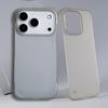 Ультратонкий безрамочный чехол для iPhone 17 Air 16 15 14 13 12 11 Pro Max Plus 17Pro Глянцевый Твердый Матовый Тонкий Дышащий Funda Coque