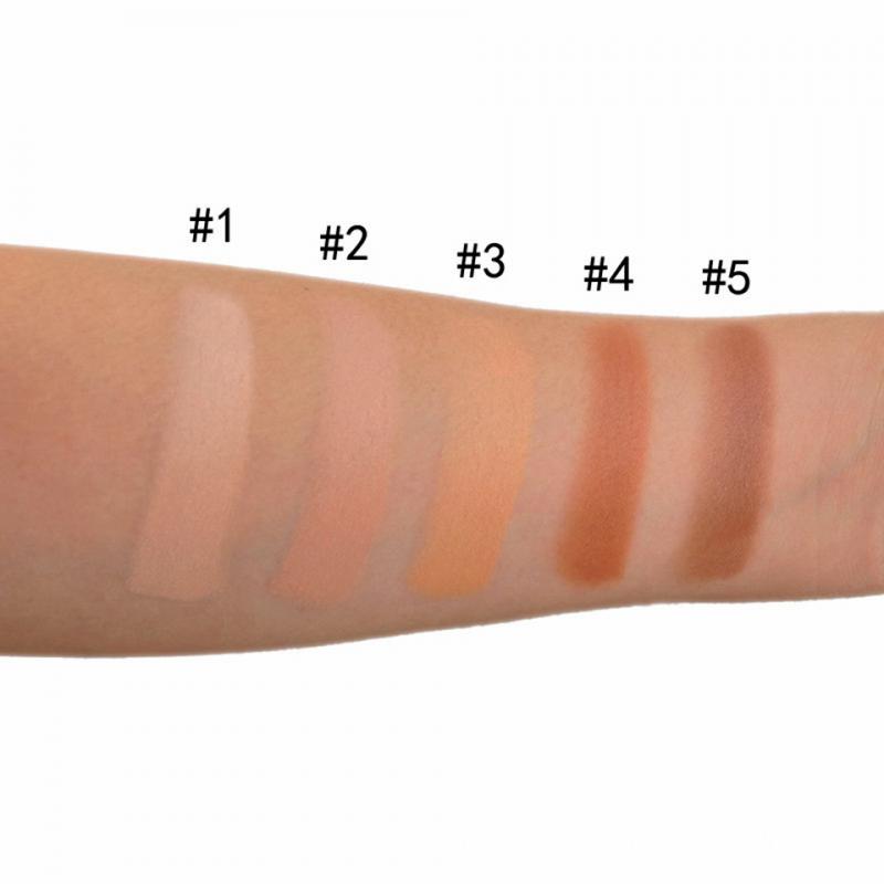 Professional 5 Color Concealer Palette for Dark Circles Wrinkles Natural Coverage Creamy Texture Universal Skin