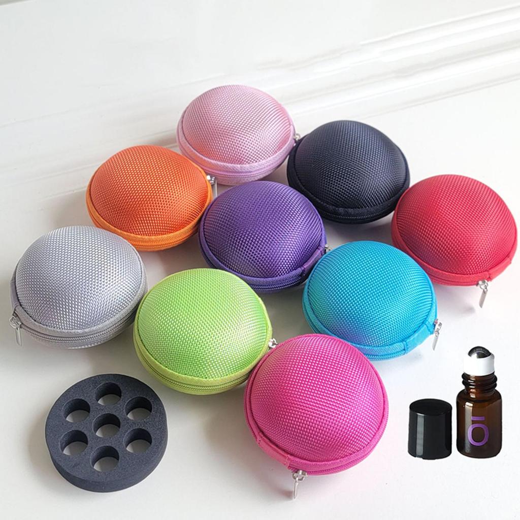 Портативный чехол для эфирных масел на 7 флаконов, сумка для парфюмерных масел, коробка для эфирных масел, дорожный органайзер, держатель для переноски, сумка для хранения
