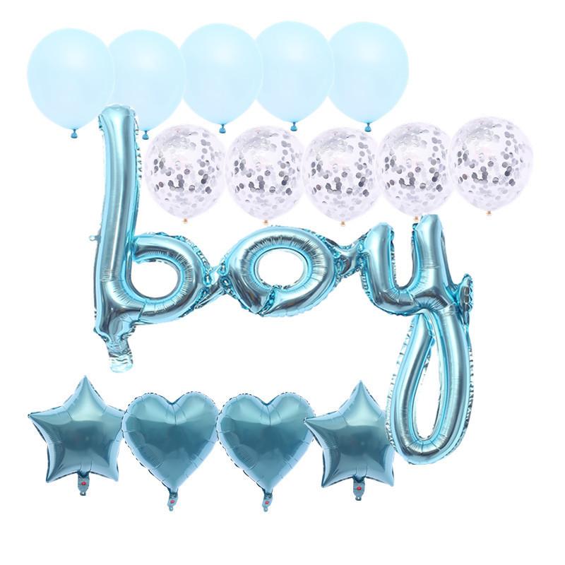 It S A Girl It 'S A Boy Balloon Set Baby Shower Balloon Gender Reveal Balloon