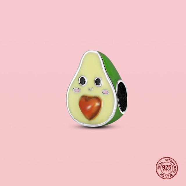 Подвеска из стерлингового серебра 925 пробы, очаровательные бусины для оригинального браслета Panjia, ожерелье, женские украшения