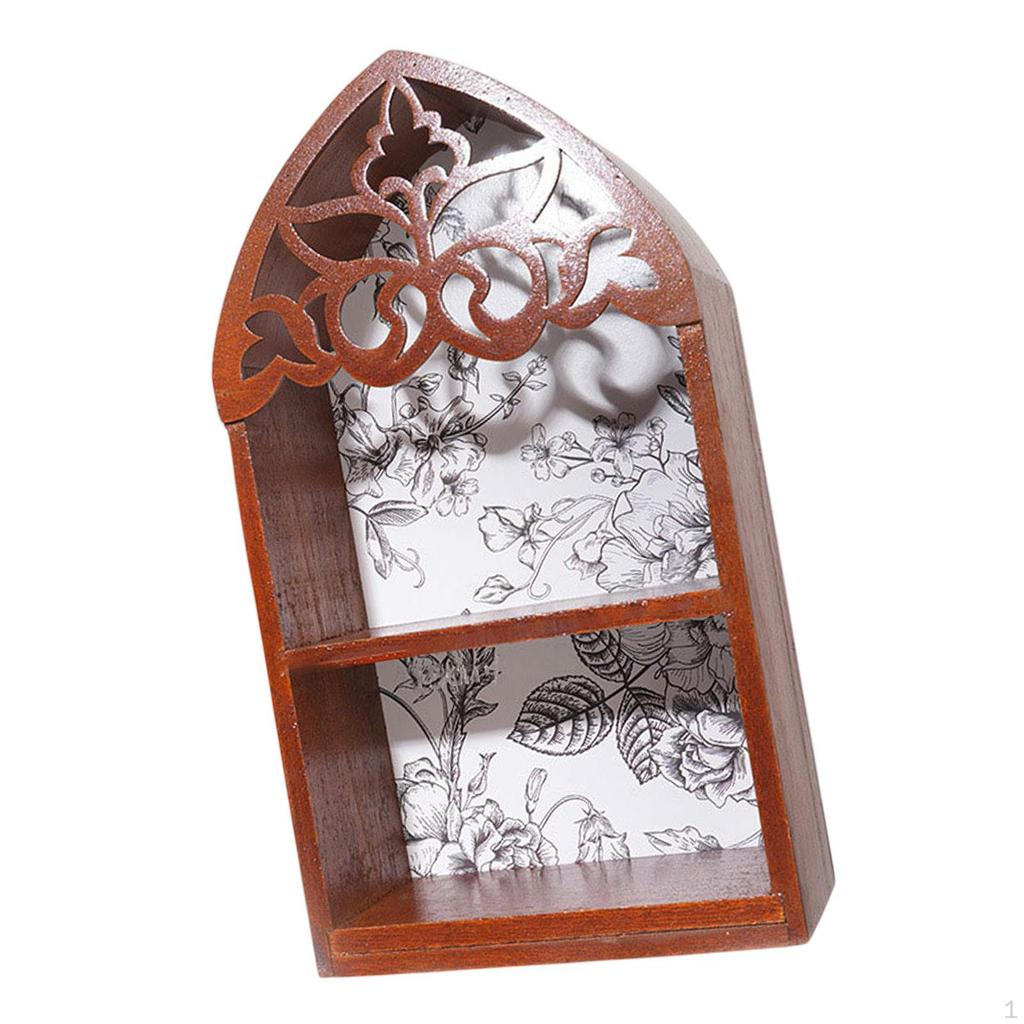 Display Regal Hanges Home Room Decor Figure From Ads Shelf Wood Rail for Essential Oils