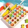 Children'S Wooden Toy Letter Magnetic Fishing Game Baby Early Education Puzzle 1 Development 2-3 Years Old Boys And Girls