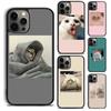 Милые кошки Эстетичный чехол для телефона Cover Для iPhone 17 Air 16 15 14 Plus apple 16 11 12 13 Pro Max coque