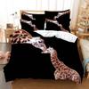 Spider And Animals Bedding Set Microfiber 3D Print Duvet Cover Queen King Size Fashion Design Comforter Cover With Pillowcases