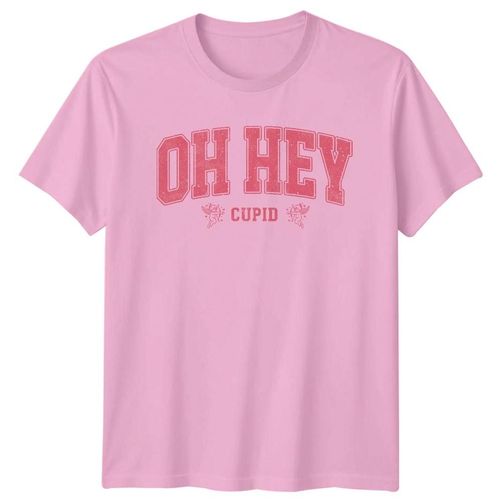 Oh Hey Cupid Valentines Day Holidays Unisexs TShirt Unisexs Tee Graphic Unisex