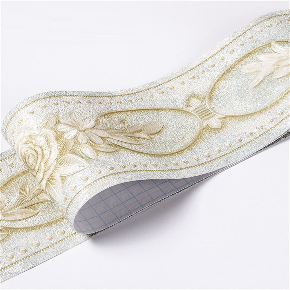 10СМ ПВХ Водонепроницаемая Линия Талии Дерево Мрамор Самоклеящаяся Плинтусная Линия Обои Декор Гостиной Виниловый Бордюр Наклейка для Угла Стены