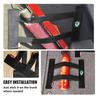 VIJT4 For Skoda Car Interior Organizer Back Rear Trunk Storage Mesh Fixed Straps Fabia 1 2 Octavia a7 RS Superb Rapid Yeti Karoq