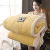 Three-layer Thickened Warm Milk Velvet Winter Blankets for Bed Cozy Soft Weighted Blanket for Sleeping Single Double Plush Throw