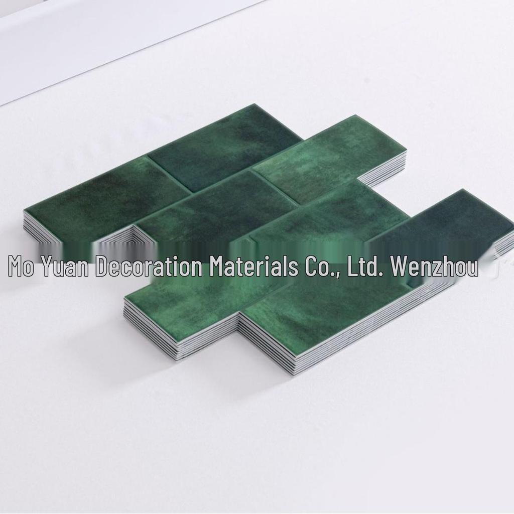 3D самоклеящиеся плиточные обои: Влаго-, масло- и водостойкая наклейка на стену для кухни