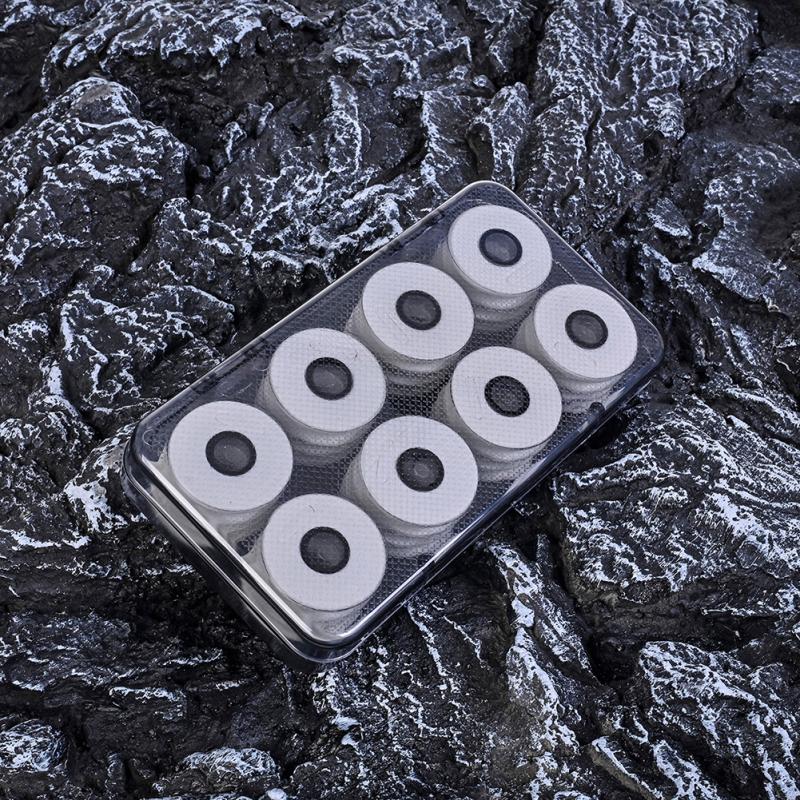 16 шт./лот, полупрозрачная коробка для рыболовных снастей, магнитная конструкция, катушки, коробка для лески, шпулька с валом лески