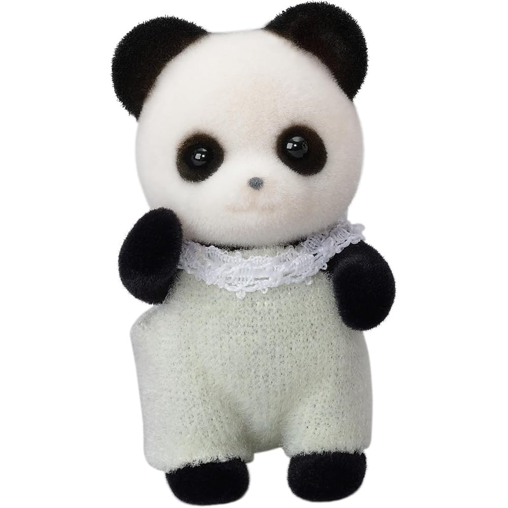 Sylvanian Families Panda Family Doll Set for Dollhouse Ages 3 and Up